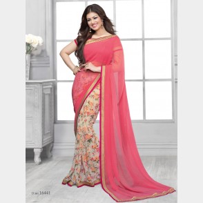 Vinay’s Soft Printed Georgette Sharee